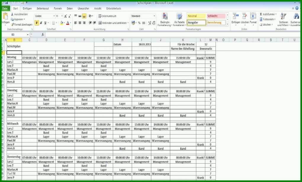 Beste Excel Vorlagen Kostenaufstellung 1673x1007