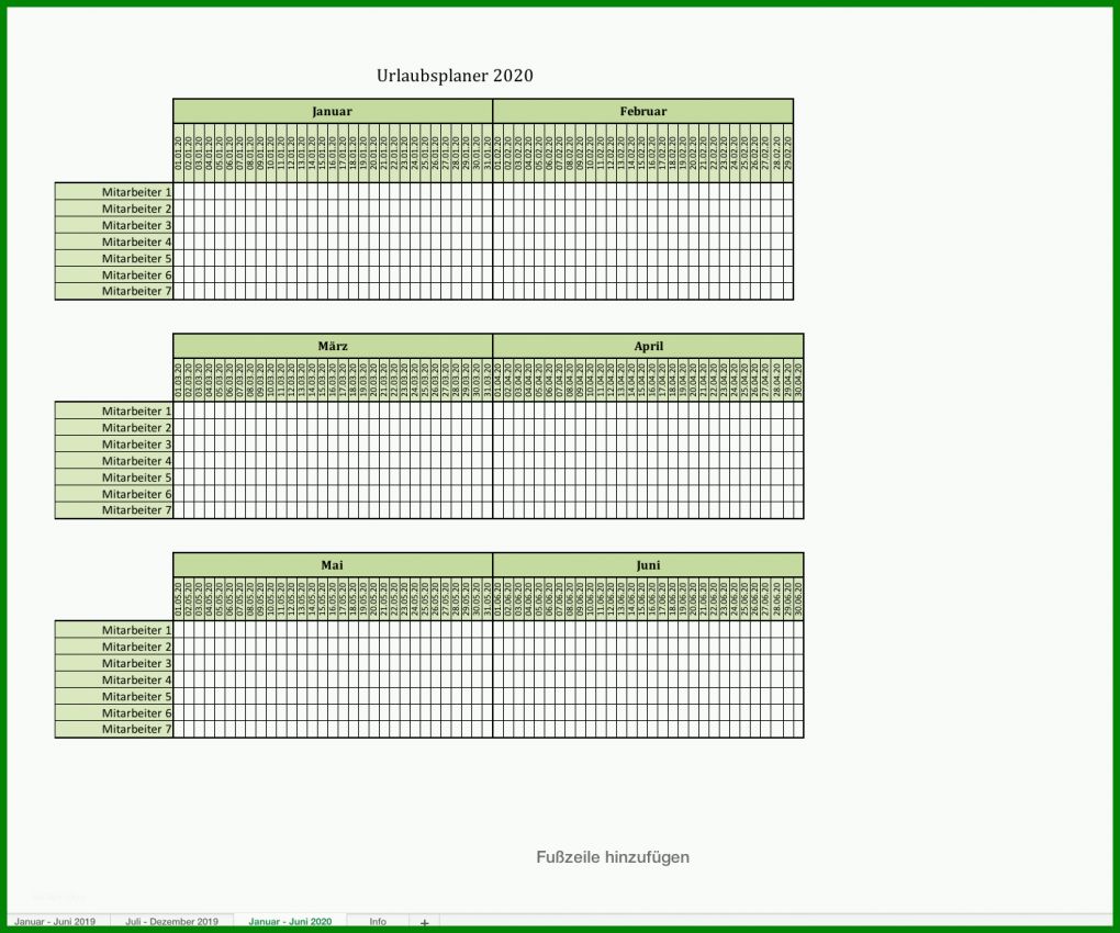 Exklusiv Urlaubsplaner 2019 Excel Vorlage Kostenlos 1416x1180