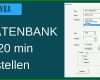 Sensationell Excel Datenbank Vorlage 1280x720