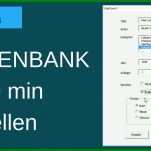 Sensationell Excel Datenbank Vorlage 1280x720