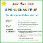 Faszinieren Spendenaufruf Vorlage 963x965