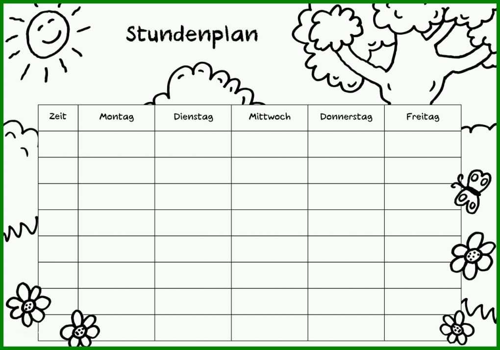 Spezialisiert Stundenplan Vorlage 1280x896