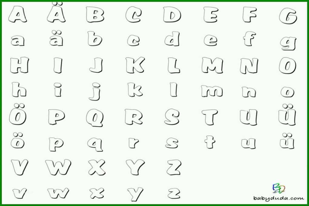 Einzigartig Buchstaben Ausmalen Alphabet Malvorlagen A Z 765443