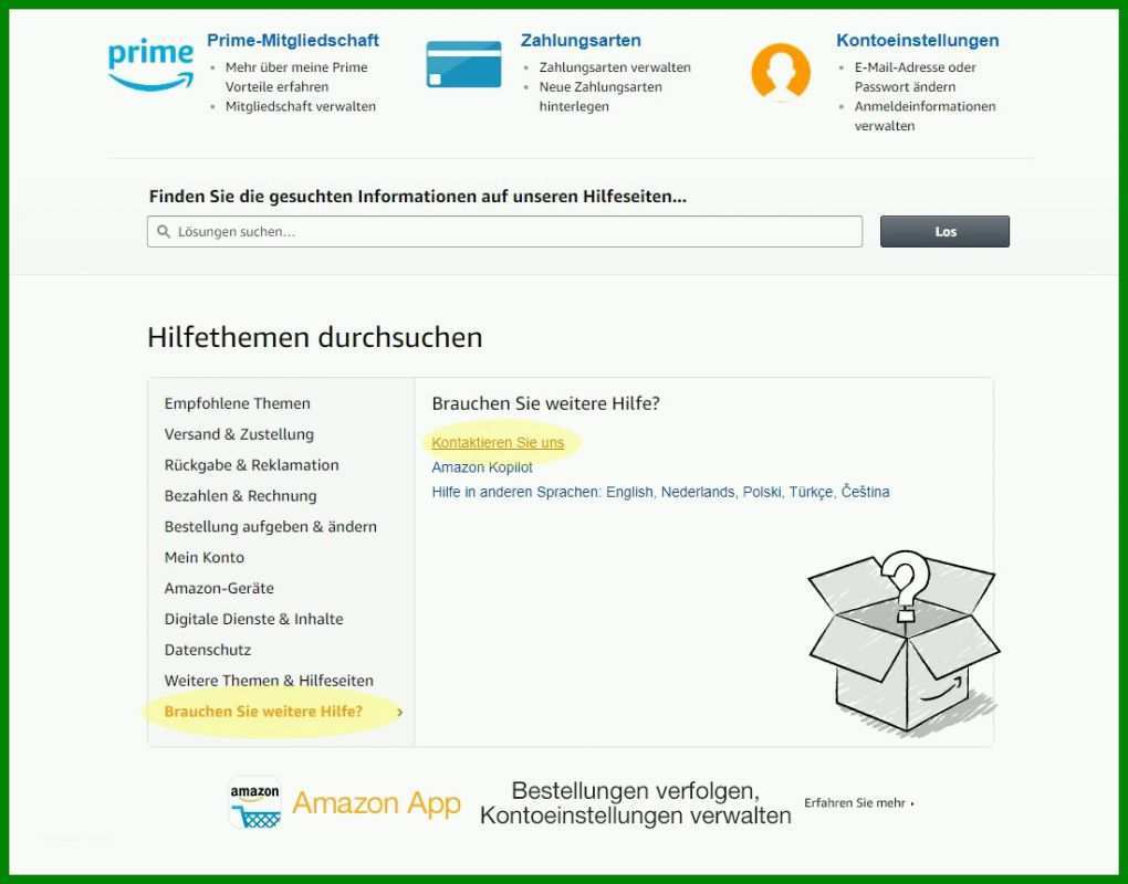 Unvergleichlich Amazon Konto Löschen Vorlage 1098x861