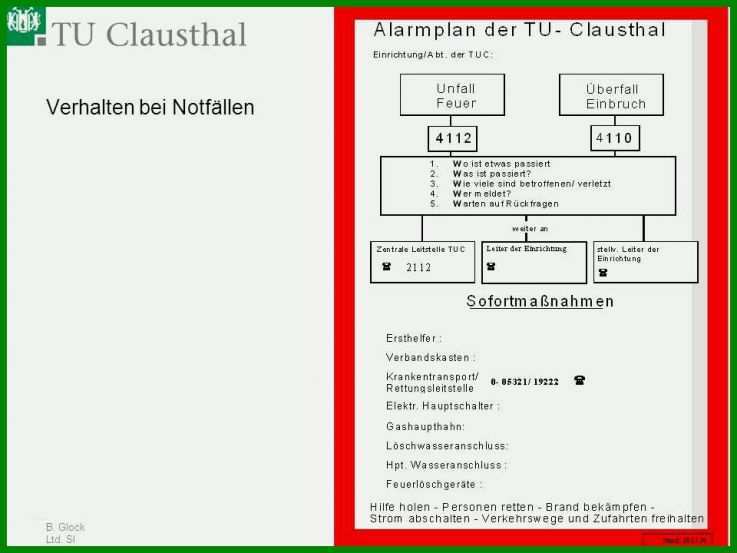 Selten Sicherheitsunterweisung Metall Vorlage 960x720