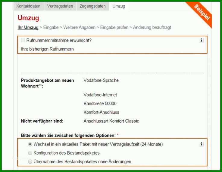 Angepasst Vodafone Kabel Deutschland Kündigung Umzug Vorlage 750x582