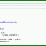 Bemerkenswert E Mail Signatur Vorlage Geschäftlich 884x487