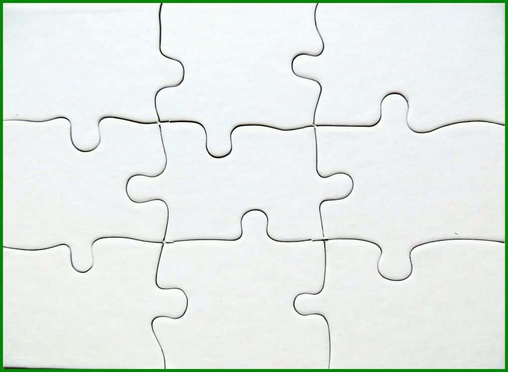 Neue Version Puzzle Vorlage A4 Zum Ausdrucken 1545x1130