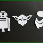 Plotterserie Für Star Wars Fans Freebies Teil Der Star Wars Basteln Vorlagen