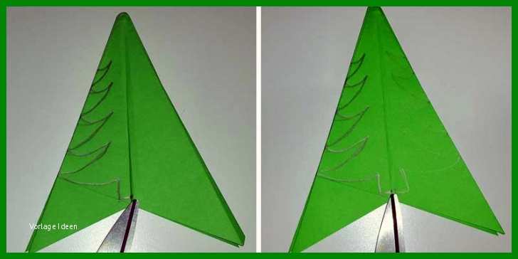 3d Tannenbaum Aus Papier Selber Basteln Teil Der Tannenbaum Vorlage Basteln