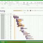 Toll Projektplanung Gantt Excel Vorlage 1024x644