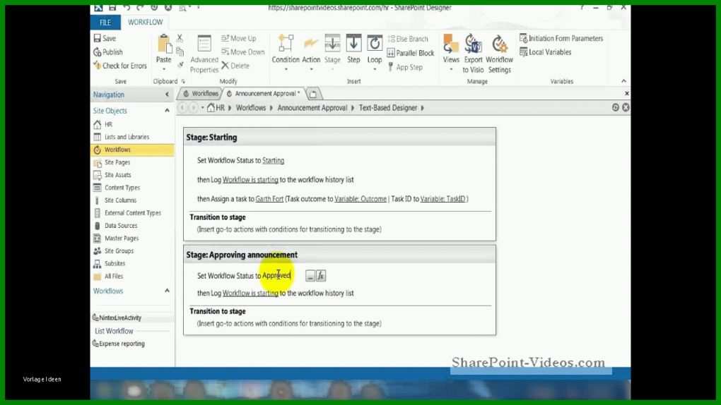 Unglaublich Sharepoint Workflow Vorlagen 1280x720