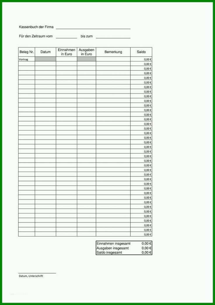 Beeindruckend Handkasse Vorlage 900x1272