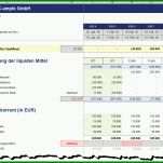 Überraschend Liquiditätsplanung Excel Vorlage 1553x880