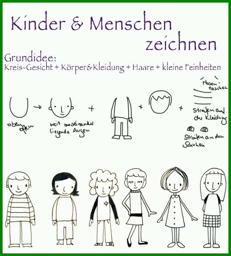 Neue Version Zeichnen Lernen Kinder Vorlagen 800x886