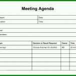 Hervorragen Agenda Excel Vorlage 728x609