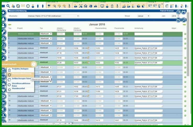 Singular Besuchsplanung Außendienst Vorlage Excel 1024x673