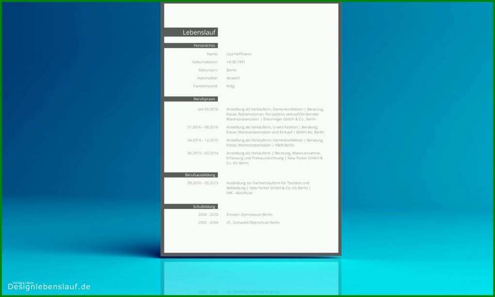 Spezialisiert Lebenslauf Schüler Vorlage Word 1600x958