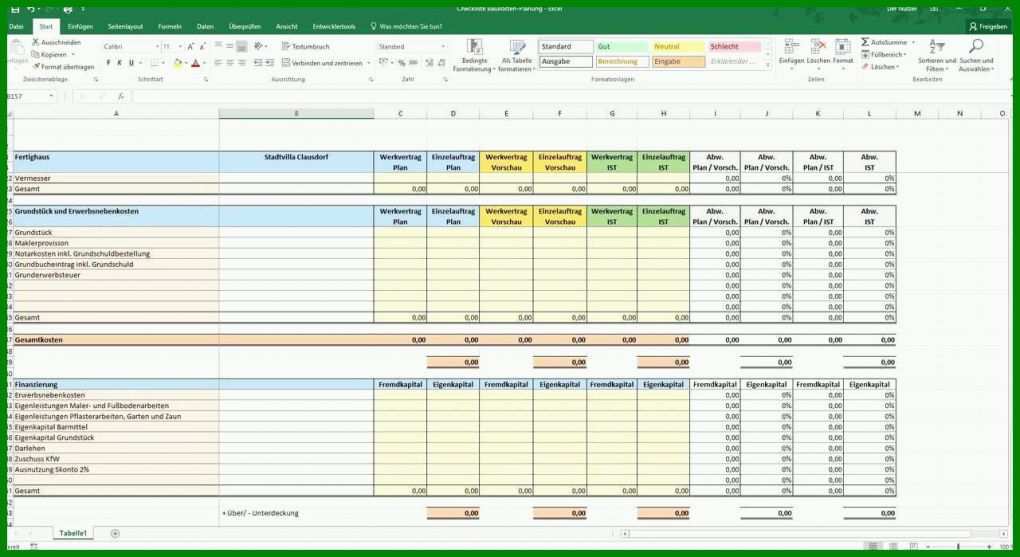 Erstaunlich Liquiditätsplanung Excel Vorlage 1280x699