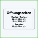 Moderne öffnungszeiten Schild Vorlage 1024x1024