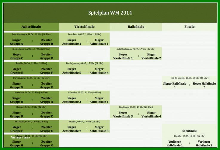 Faszinieren Spielplan Excel Vorlage 800x547