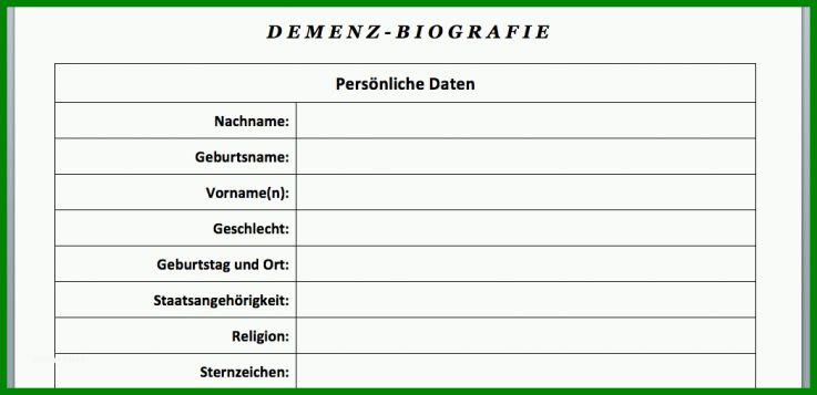 Staffelung Biografie Vorlage 1047x507