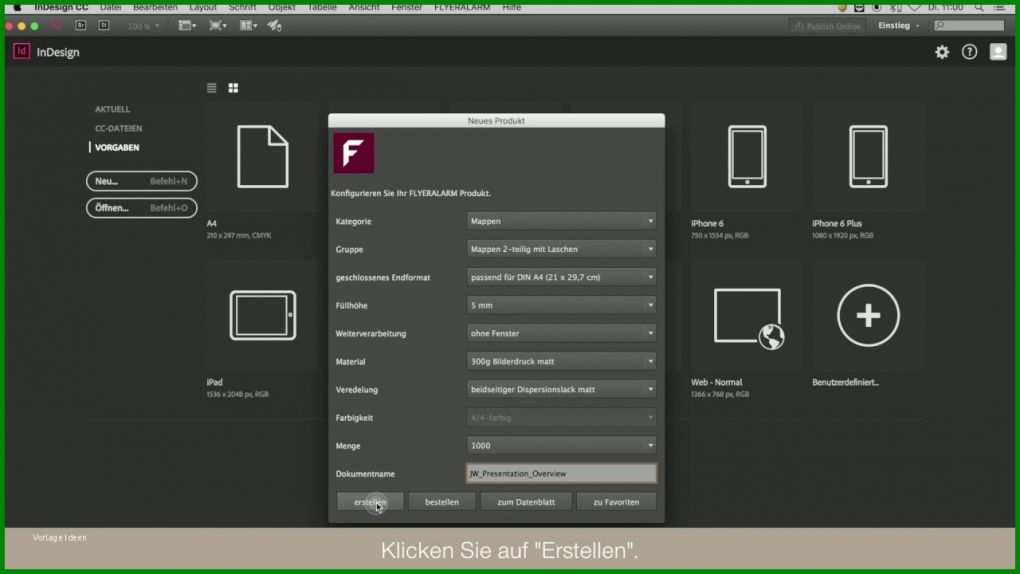 Überraschend Flyeralarm Indesign Vorlagen 1280x720