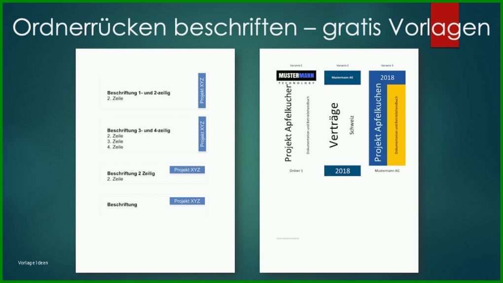 Unglaublich ordnerrücken Vorlage Excel 1138x640