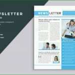 Auffällig Newsletter Vorlage Indesign 4833x3217