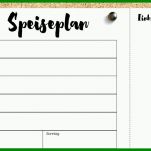 Unvergesslich Speiseplan Vorlage 848x520