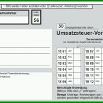 Unvergesslich Vorlage Umsatzsteuervoranmeldung 1150x590