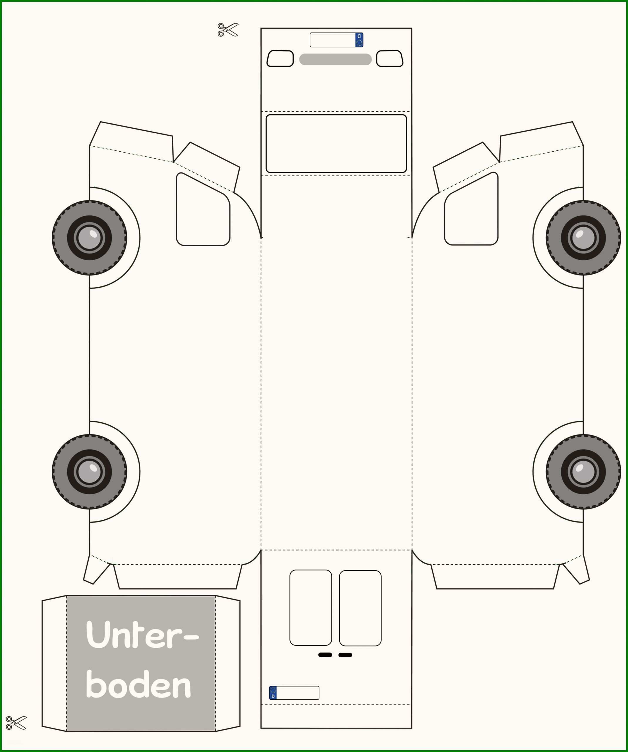 Auto Aus Papier Basteln Kinderbilder Download