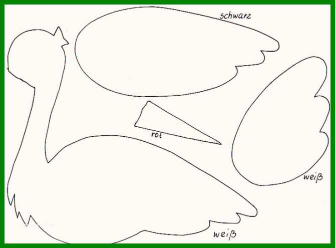 Storchbastelvorlage1 … Teil Der Vorlage Klapperstorch Basteln