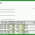 Großartig Arbeitszeitnachweis Vorlage Pdf 762x400