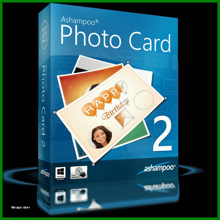 Wunderschönen ashampoo Photo Card 2 Vorlagen 800x800