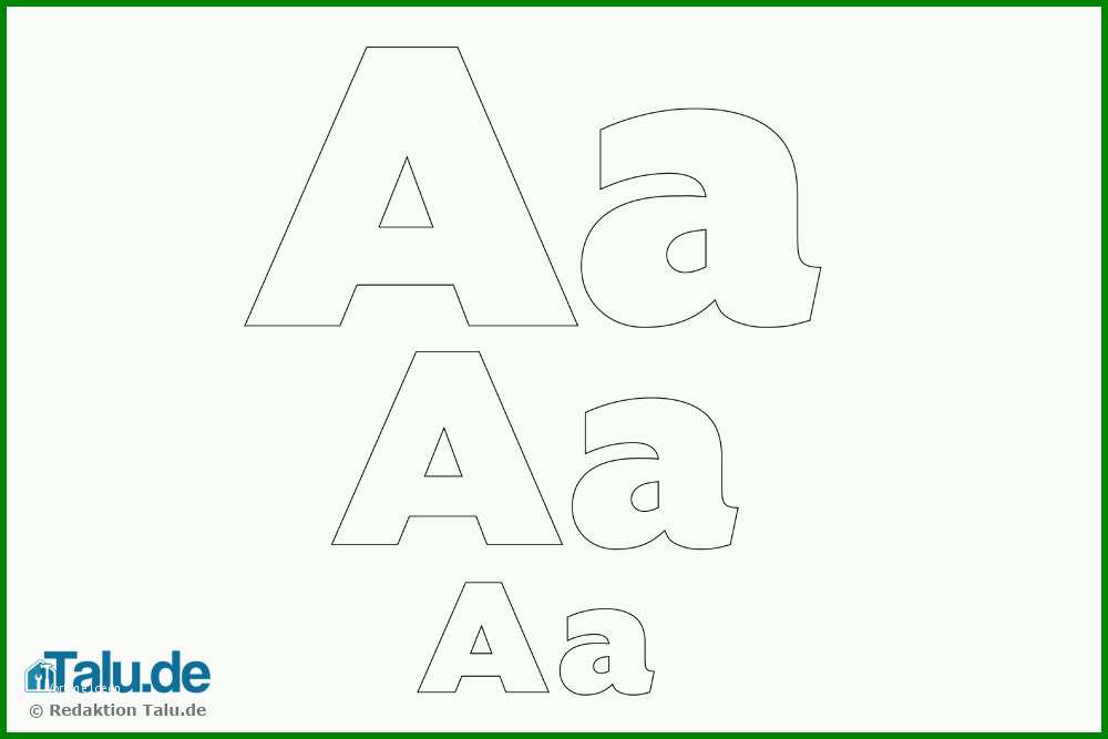 Empfohlen Buchstaben Vorlagen Zum Ausmalen Und Ausdrucken Talu 678014