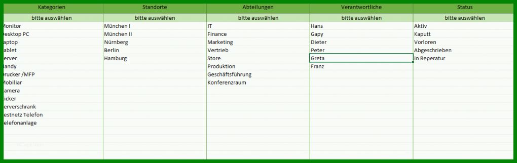 Schockierend Inventarliste Excel Vorlage 1281x404