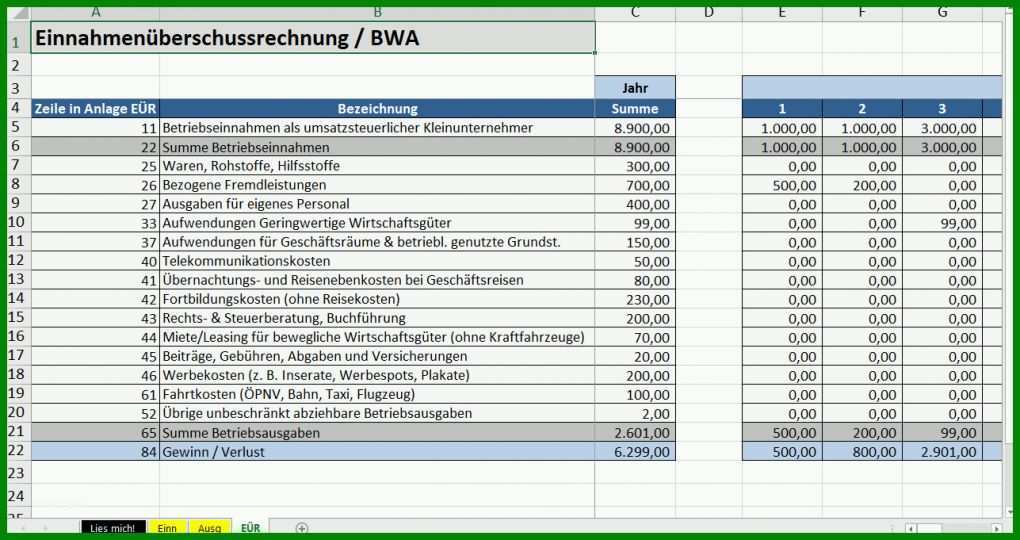 Faszinierend Buchhaltung Kleingewerbe Excel Vorlage 1287x681