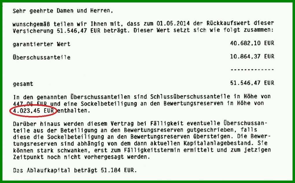 Auffällig Devk Lebensversicherung Kündigen Vorlage 1077x667