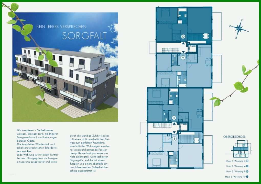 Rühren Expose Immobilien Vorlage 1191x842