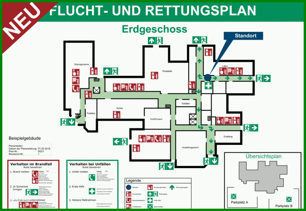 Unglaublich Flucht Und Rettungsplan Vorlage 1190x823