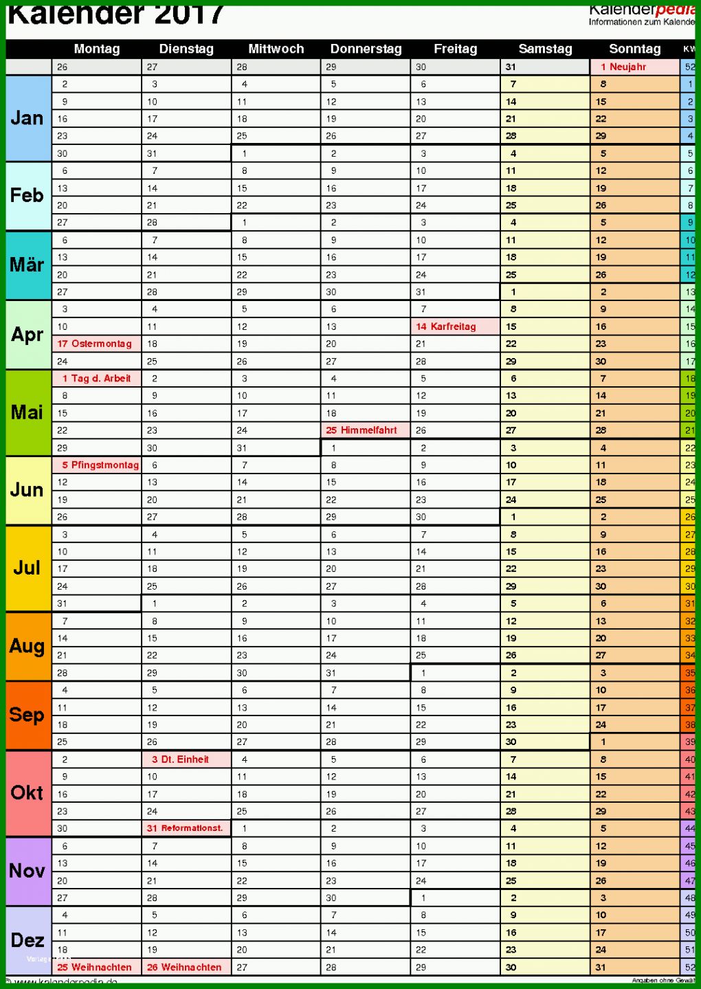 Modisch Kalender Vorlage Excel 1069x1508