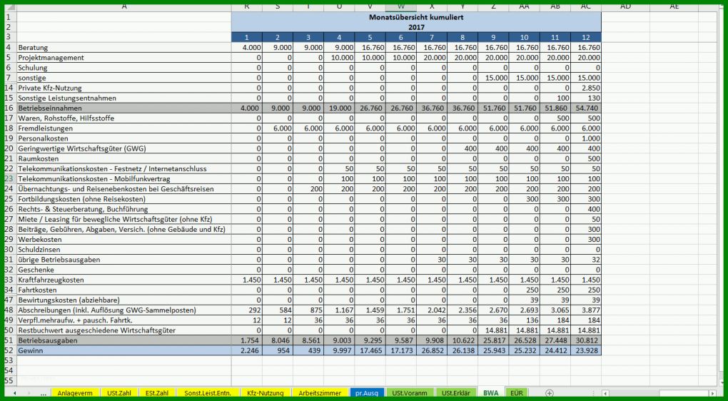 Unvergesslich Kfz Kosten Excel Vorlage 1440x794